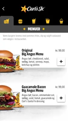 Carl's Jr. DK android App screenshot 2